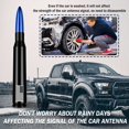 thumbnail image 3 of Antena Car Bullet Junecarp, nueva actualización, diseño de bandera azul, 3 of 7