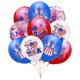 thumbnail image 1 of Kit de globos para el 4 de julio, 10 unidades, látex rojo, blanco y azul con confeti, 1 of 2