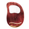 thumbnail image 1 of 16-String Legno Lira Arpa, In Legno di Strumento a Corda con Borsa per il trasporto, Messa a Punto 16 Corde café Hugo arpa lira 16 cuerdas, 1 of 10