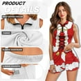 thumbnail image 6 of Yuyamidu Red Christmas Golf Dress for Women, Breathable Tennis Tank Dresses with Built in Shorts Breathable Sleeveless Workout Athletic Dresses Size 2XL, 6 of 8