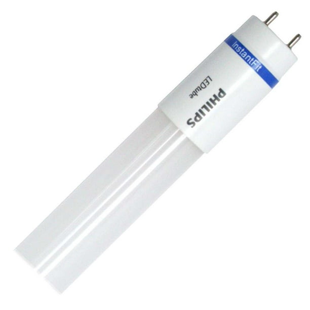 Cursus Nevelig Slager Philips 456574 - 17T8/48-5000 IFG 10/1 4 Foot LED Straight T8 Tube Light  Bulb for Replacing Fluorescents - Walmart.com