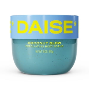 DAISE Exfoliating Body Scrub, Coconut Glow, 18 oz