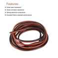 thumbnail image 4 of 2 Conductor Parallel Silicone Wire 22AWG 22 Gauge Red Black Electrical Wire Tinned Copper 1.5m/5ft, 4 of 6