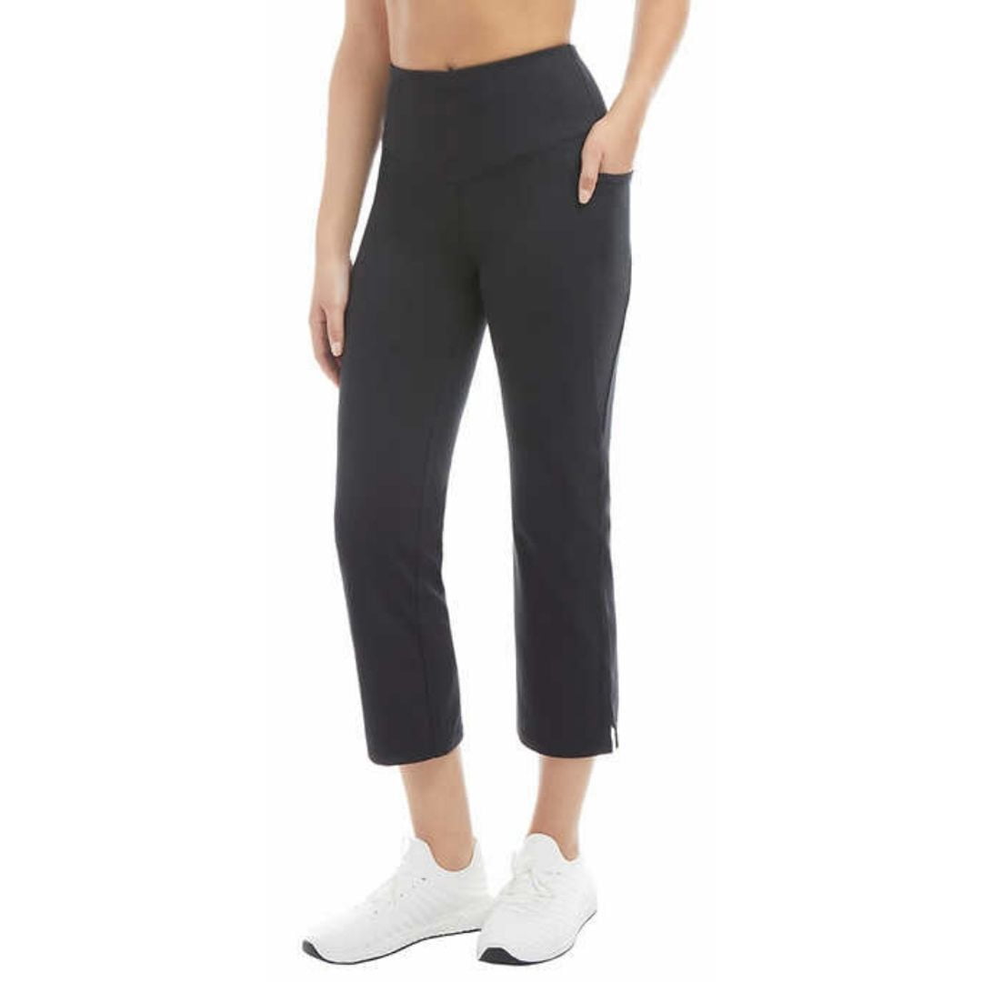 Cropped yoga pants sale
