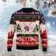 thumbnail image 3 of Suéter feo de punto divertido de Navidad de algodón con diseño de Papá Noel para mascotas, jersey informal vintage de invierno estilo Harajuku, jersey retro de manga larga con impresión 3D, 3 of 5
