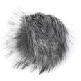 thumbnail image 4 of Acouto Microphone Wind Screen Furry,Outdoor Microphone Artificial Fur Cover Mic Windshield For Camera Recorder, 4 of 8