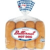 Butternut White Hot Dog Buns, 12 oz, 8 Count