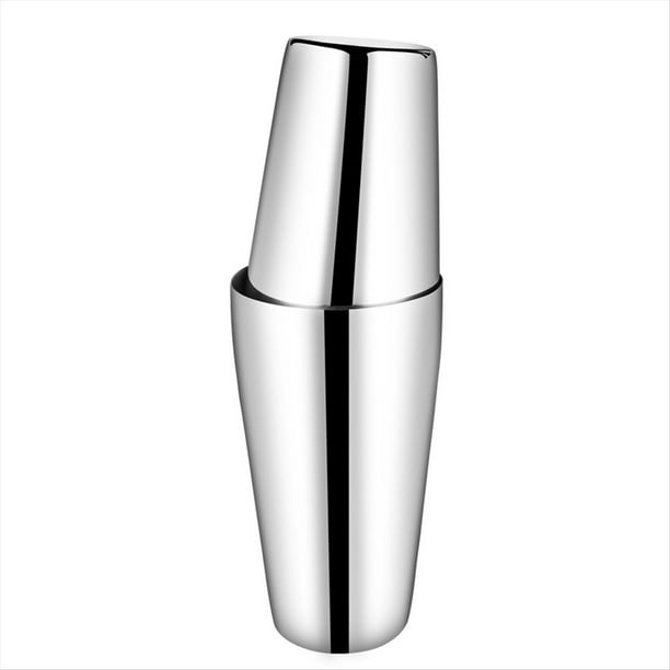 Coctelera de Bar, /Plata Boston 850/550 Ml Coctelera Mezcladora de Acero Inoxidable Herramientas de Barman Plata