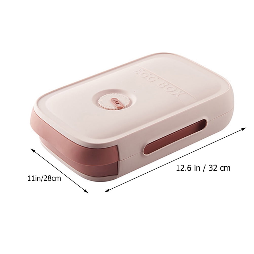 Raindrops Multi-Grid Storage Box with Lid, 1-Piece PP Plastic Container for Kitchen, Dining Room, and Home Organization