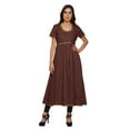 thumbnail image 1 of Moomaya Kurtis Indiennes pour Femmes en Coton à Fente avant Kurti Longue Imprimée Robe Ethnique, 1 of 6