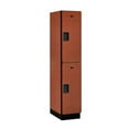 thumbnail image 4 of 15" Wide Double Tier Designer Wood Locker - 1 Wide - 6 Feet High - 18 Inches Deep - Maple, 4 of 7