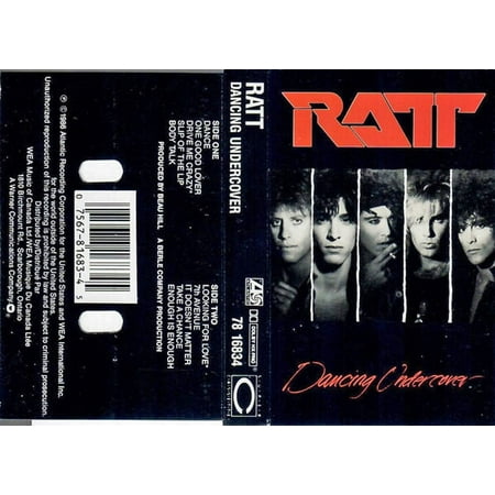 Dancing Undercover by Ratt (Cassette, Atlantic (Label))