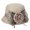 Khaki, variant on Women Top Hat Decor Sun Protection Hats Sun Hat Fashion Bucket Hat Casual Sunhat Black
