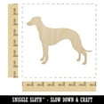 thumbnail image 2 of Whippet Dog Solid Wood Shape Unfinished Piece Cutout Craft DIY Projects - 6.25 Inch Size - 1/4 Inch Thick, 2 of 7
