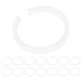 thumbnail image 1 of KAKOWELY 24pcs Acrylic Bracelet Display Holder Small Clear Bracelet Organizer Stand for Jewelry Selling Packing Storage and Showcase Bangle Plastic Support Rack for Display Case, 1 of 4