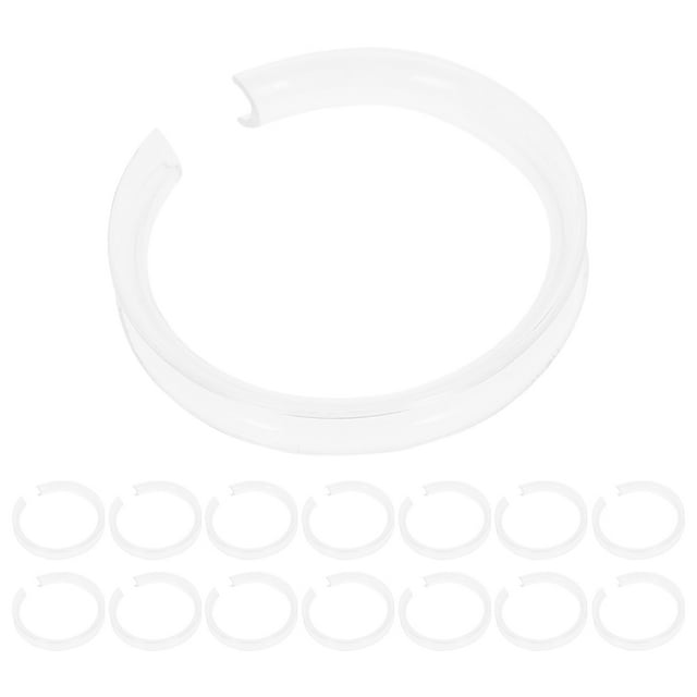 KAKOWELY 24pcs Acrylic Bracelet Display Holder Small Clear Bracelet Organizer Stand for Jewelry Selling Packing Storage and Showcase Bangle Plastic Support Rack for Display Case