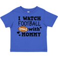 thumbnail image 3 of Inktastic I Watch Football with My Mommy Boys Toddler T-Shirt, 3 of 5