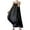 Black, variant on Bixock Maxi Dress for Women,Dress for Women Round Neck Loose Double Layer Hem Casual Dress