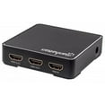 thumbnail image 3 of Manhattan 4K 2-Port HDMI Splitter, 1 In - 2 Out, HDCP 2.2, Black, 3 of 8
