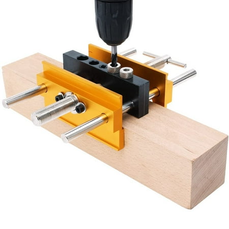 

Self Centering Doweling Jig Plus 6 Inch Widen Dowel Jig Extended Step Drill Guide Bushings Set Woodworking Joints Tools