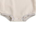 thumbnail image 2 of Spring Autumn Newborn Baby Girl Rompers Knitted Long Sleeve Jumpsuits Outfits Clothes Beige 12-18 Months, 2 of 6