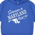 thumbnail image 3 of Inktastic Someone in Maryland Loves Me Toddler Hoodie, 3 of 4