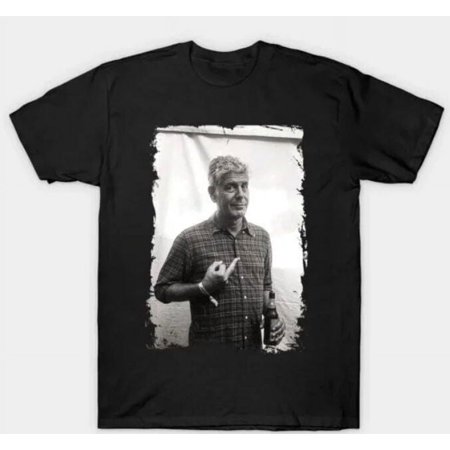NLA Anthony Bourdain Middle Fger Unisex T-Shirt