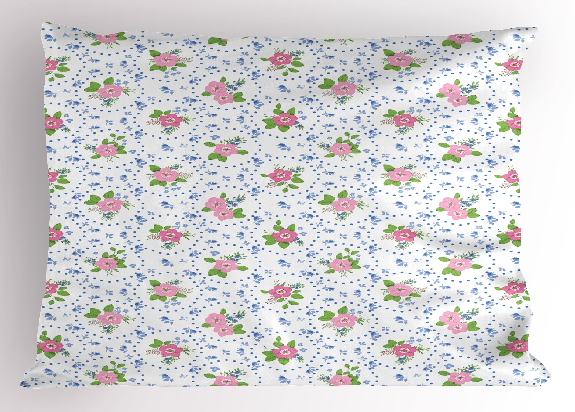 Big And Small Different Spring Flowers Cute Blooms Doodle Style