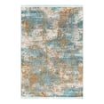 thumbnail image 3 of Unique Loom Paragon Collection Area Rug - Lincoln (4' 3" x 6' Rectangle Cream Blue/Gray), 3 of 7