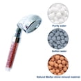 thumbnail image 4 of Uxcell 7 Paquetes de 30g Bolas de Reemplazo para Cabezal de Ducha 0.28''-0.31'' para Filtración Blanco Gris Naranja, 4 of 6