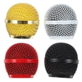 thumbnail image 4 of 4 Pcs Grille de Remplacement pour Microphone Tête de Micro en Métal Pièce de Micro Sans Fil, 4 of 8