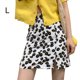 thumbnail image 1 of Sonducket de mujer Estampado de flores corta de cintura alta Split A-line Girl Cloth Prendas para la parte inferior del cuerpo blanco L, 1 of 1