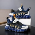 thumbnail image 5 of Kids Shoes Boys Running Tennis Athletic Shoes Girls Sneakers Comfortable for Little Kid/Big Kid White, 5 of 6