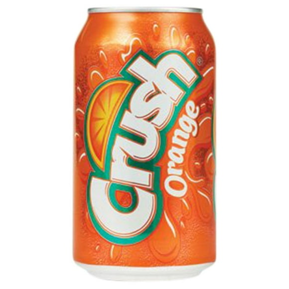 Crush La Boisson Gazeuse Peut (Orange)