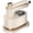 01 White, variant on Portable Travel Steam Iron, 180° Foldable Handle, 3 Minutes Fast Heating, Anti-Hot Stand, Suitable for Most Fabrics (Silk/Wool/Polyester) and More. (01 White)