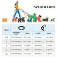 thumbnail image 2 of Pamper Your Dog with Our Luxurious Customized Reflective Dog Collar & Leash Set!, 2 of 5