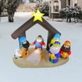 thumbnail image 1 of Northlight Décoration de Noël Extérieure pour Scène de Nativité Gonflable Éclairée - 5,5 Pieds, 1 of 3