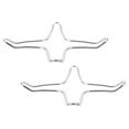 thumbnail image 1 of Phenofice 2pcs Gas Hob Pan Support Stainless Steel Pan Holder For Household Kitchen Decor, 1 of 8