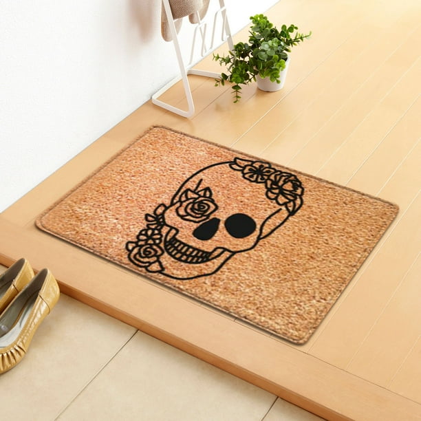 Xihbxyly Ofertas por tiempo limitado hoy Alfombrilla para suelo del pasillo de la cocina, suave y antideslizante.