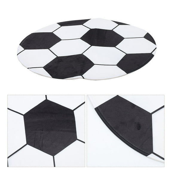 NICEXMAS Soccer Mats for Bedroom Bath Mat Assorted Color 1Pcs Carpet for Living Room
