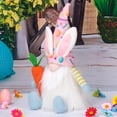thumbnail image 4 of Fwttom Bunny Ear Easter Gnomes Handmade Faceless Spring Gnomes Decorations for Home Plush Tabletop Ornament, 4 of 4