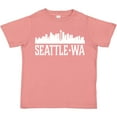 thumbnail image 3 of Inktastic Seattle Washington Skyline WA Cities Boys or Girls Toddler T-Shirt, 3 of 5