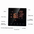 thumbnail image 4 of Smart Wi-Fi Smart Thermostat Digital Temperature Controller APP Control LCD Display Touch Screen Week Programmable Electric Floor Heating Thermostat for Home School Office Hotel, 4 of 7
