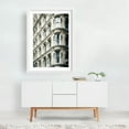 thumbnail image 2 of FiDi Architectural - Manhattan New York Photography Architecture City Vintage Art Deco Street Photography Travel Poster Modern Art White Framed Wall Art Print 5 x 7 inches, 2 of 3