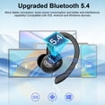 thumbnail image 3 of Wireless Earbuds, Bluetooth 5.4 Headphones Sport with 60H Playtime, Wireless ear buds with Deep Bass, Over Earhooks 4 ENC Noise Cancelling Mic, Earphones IP7 Waterproof, LED Display for Running/Gym, 3 of 7