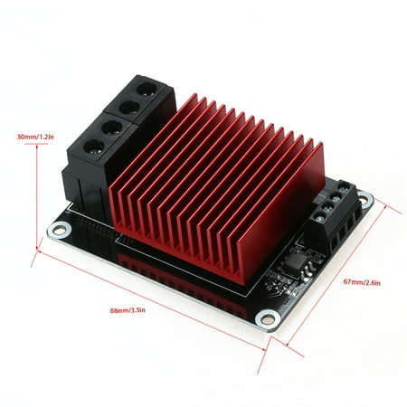 3D Printer Hotbed Heating Controller High Current Load MOS Module