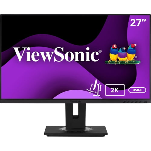 Viewsonic 27" Display, 2560 x 1440, Black, VP2756-2K