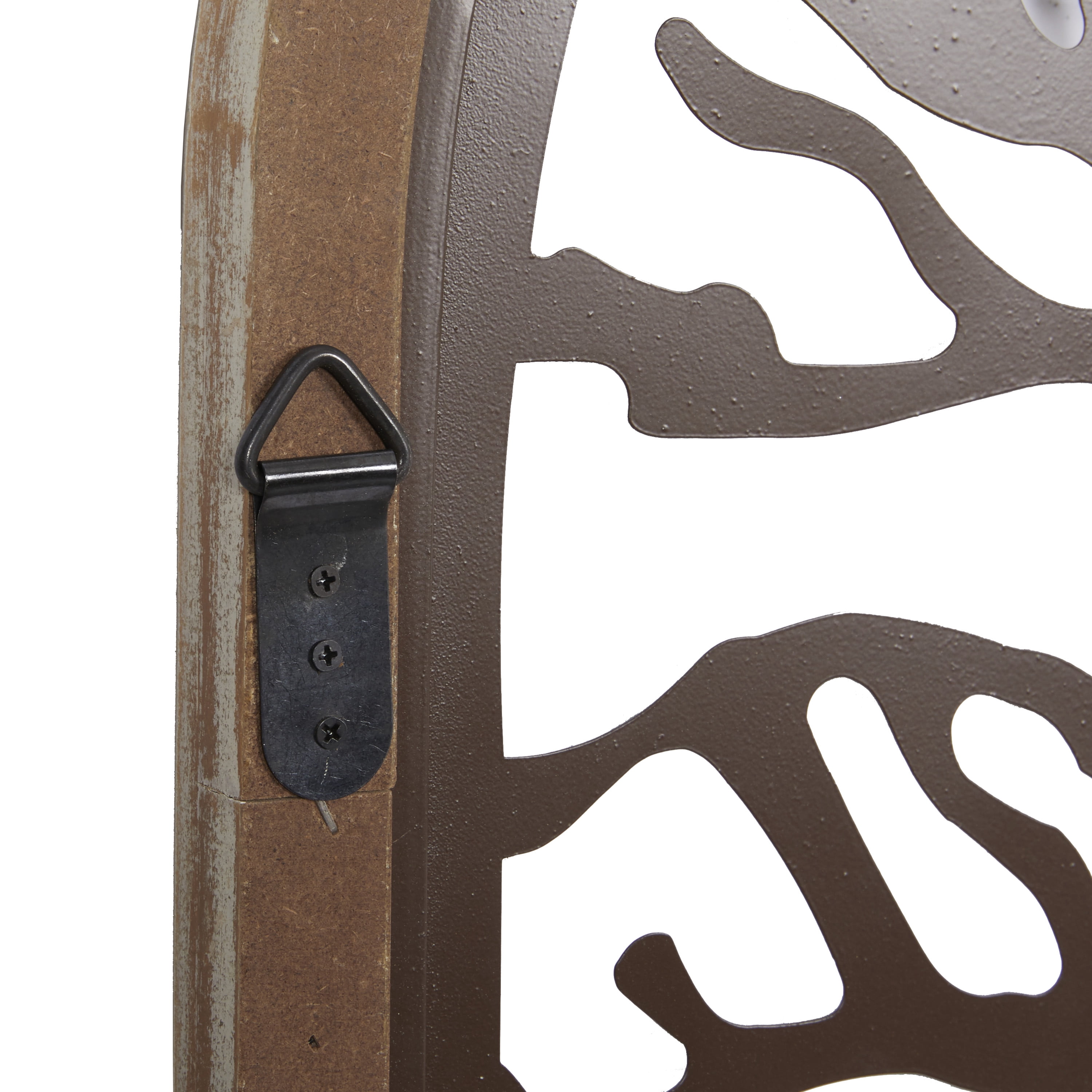 DecMode Bronze Metal of Life Tree Wall Decor with Arched Frame