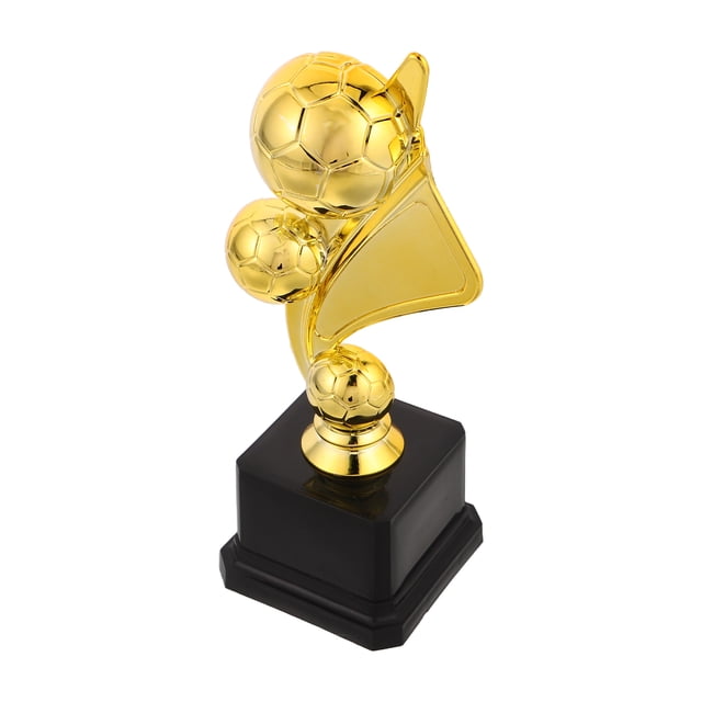 WHAMVOX Trofeo De Fútbol En Plástico Dorado Con Para Y