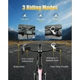 thumbnail image 6 of SE1 Folding Electric Bike 1000W 48V 15Ah, 20"x3.0" Commuter Ebike with Passenger Seat UL2849, 6 of 8